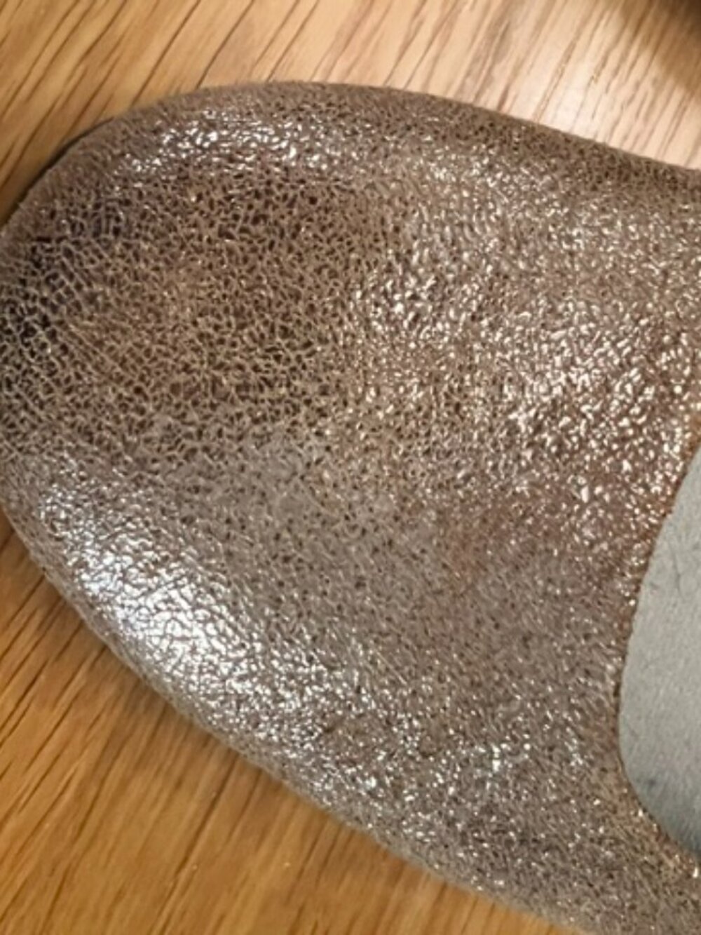 SAS Metallic Bronze Ballet Flats - Picture 2 of 6